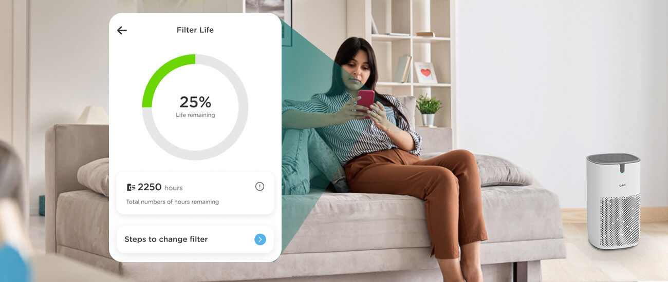 Insights on how your Smart Air Purifier is improving you indoor air quality 
