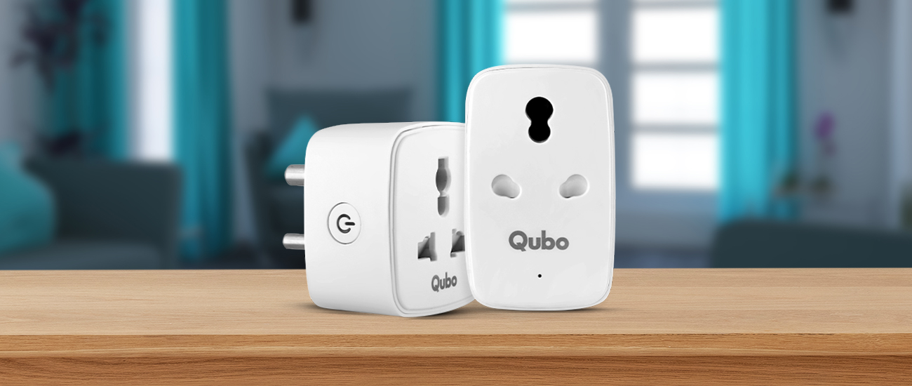 Qubo smart plugs come with features like remote power ON/OFF, scheduled timer, voice commands, energy monitor, and more.