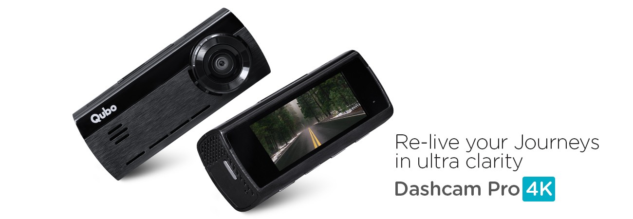 Qubo Car Dash Camera pro 4K 2160P UHD Dash