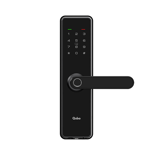 Smart Door Lock Alpha Black Installation
