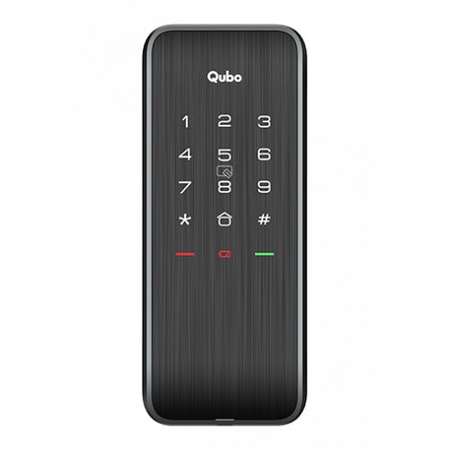 Qubo Smart Rim Lock Black Installation