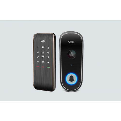 Rim Lock Ultra and Video Doorbell Combo