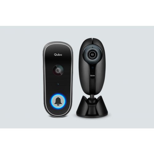 Video Doorbell and Outdoor Security Camera Combo