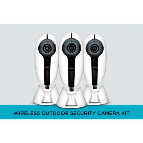 Qubo Smart Wireless Outdoor Security Camera Kit